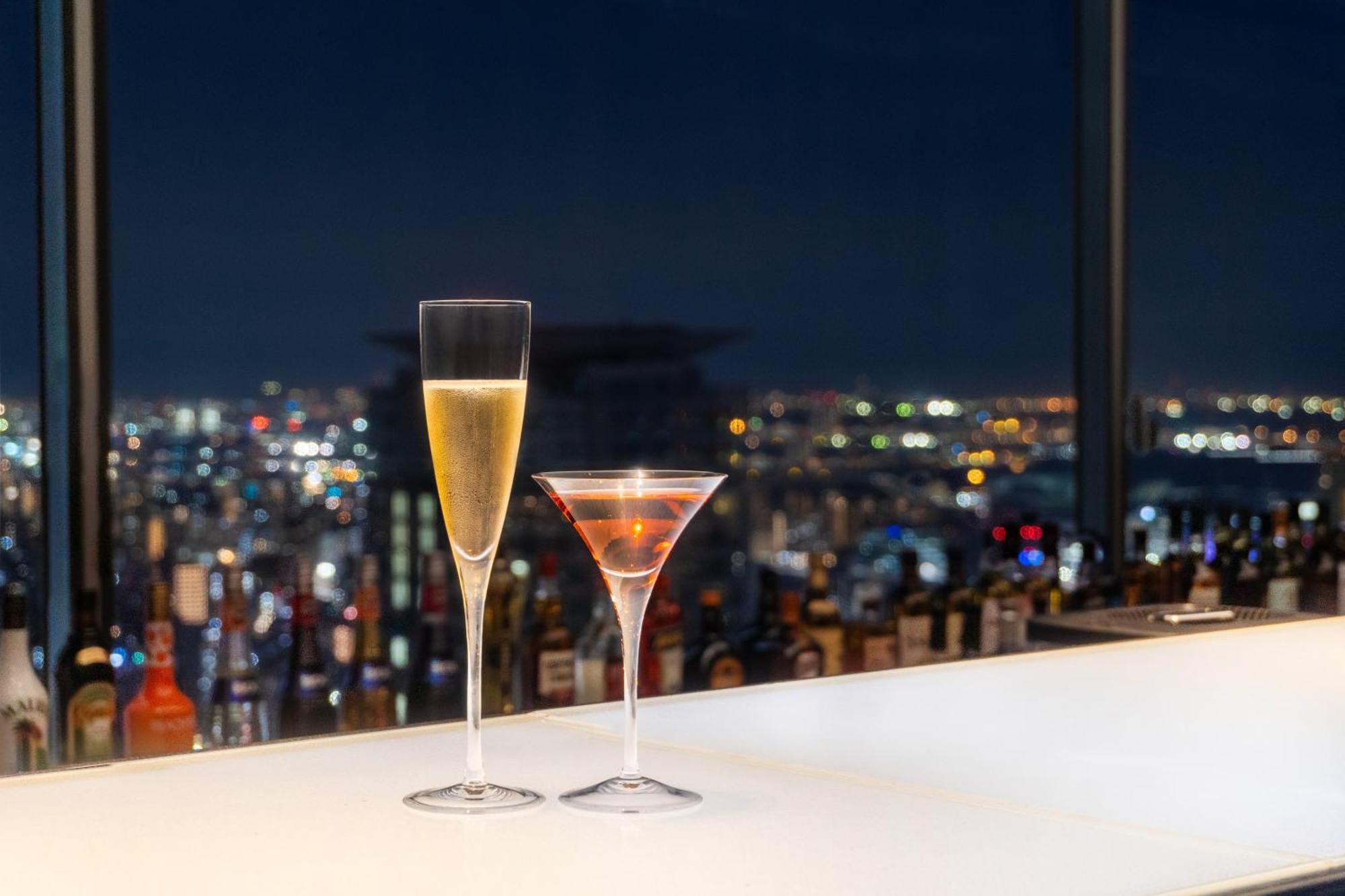 Hotel Ana Crowne Plaza Kobe By Ihg Exterior foto Sky bar